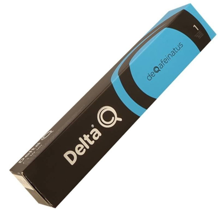Delta Cápsula deQafeinatus para cafeteras Delta, caja de 10 Delta Cápsula deQafeinatus para cafeteras Delta, caja de 10